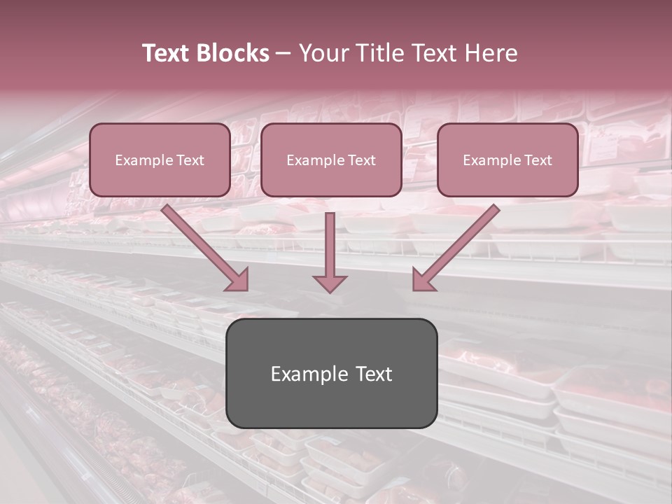 Row Display Cool PowerPoint Template