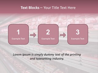 Row Display Cool PowerPoint Template