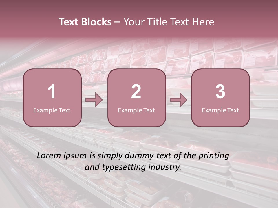 Row Display Cool PowerPoint Template