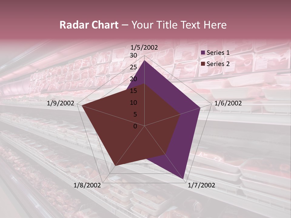 Row Display Cool PowerPoint Template