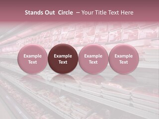 Row Display Cool PowerPoint Template