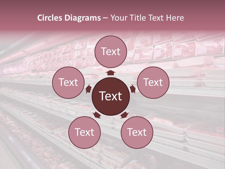 Row Display Cool PowerPoint Template