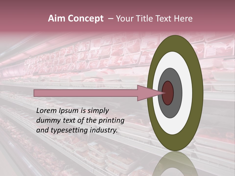 Row Display Cool PowerPoint Template
