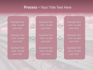 Row Display Cool PowerPoint Template