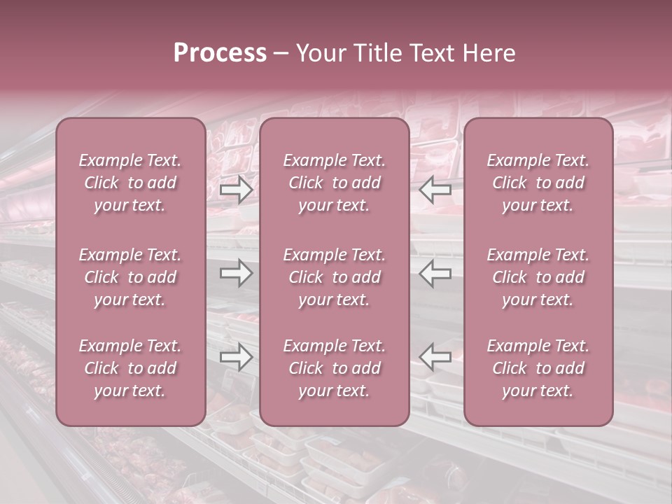 Row Display Cool PowerPoint Template