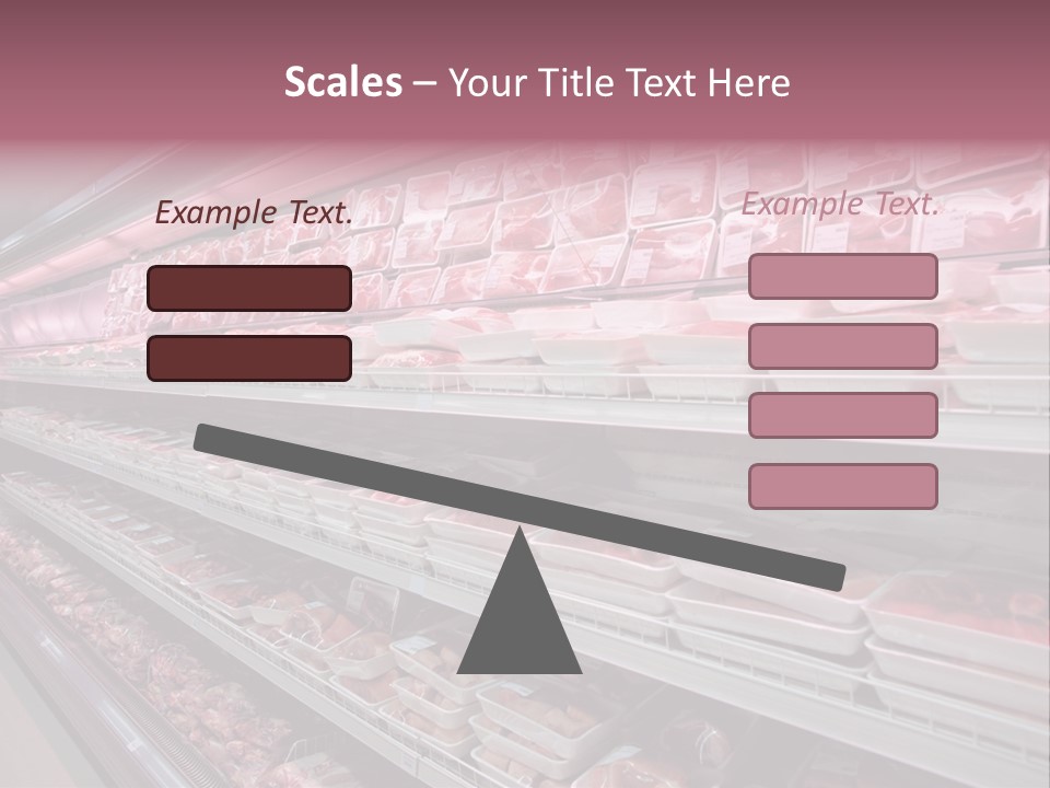 Row Display Cool PowerPoint Template