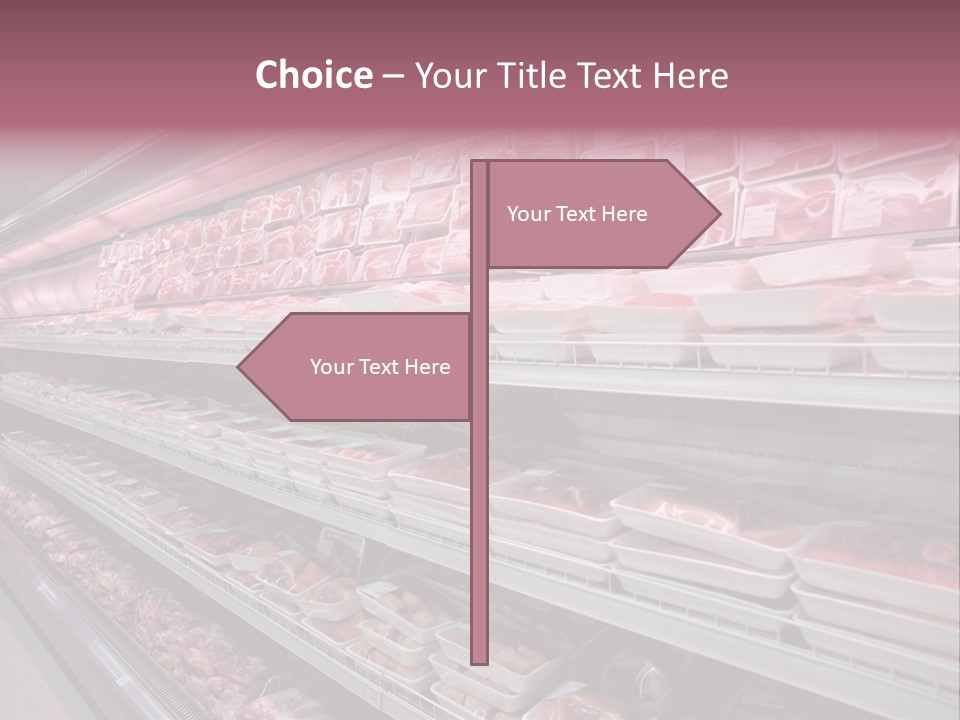 Row Display Cool PowerPoint Template
