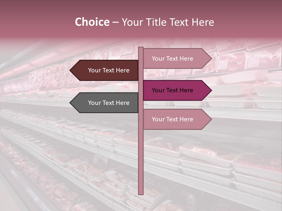 Row Display Cool PowerPoint Template