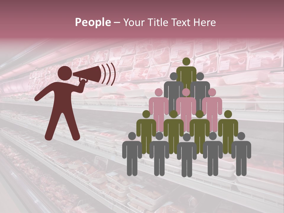 Row Display Cool PowerPoint Template