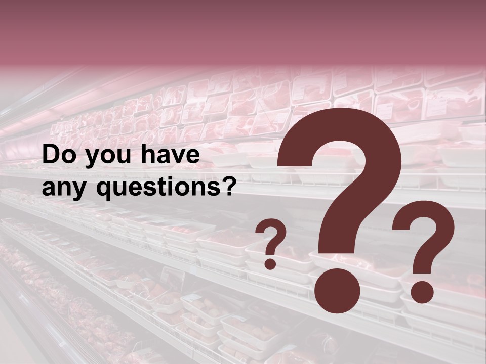 Row Display Cool PowerPoint Template