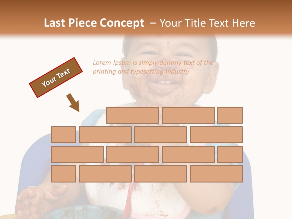 Eat Girl Dirty PowerPoint Template