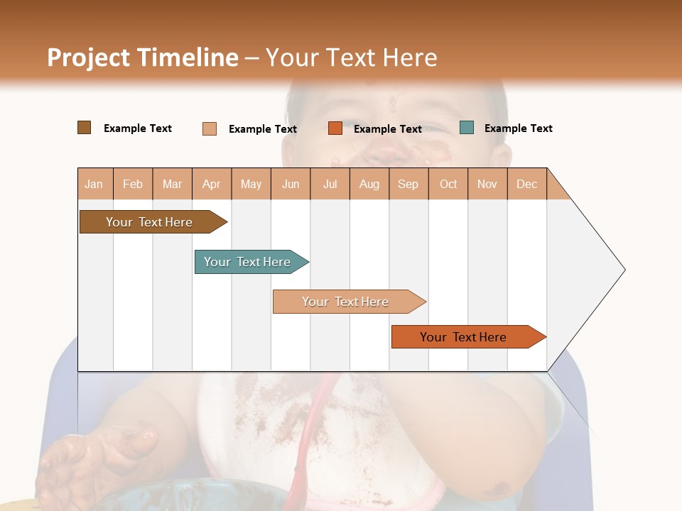 Eat Girl Dirty PowerPoint Template