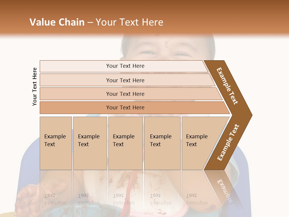 Eat Girl Dirty PowerPoint Template