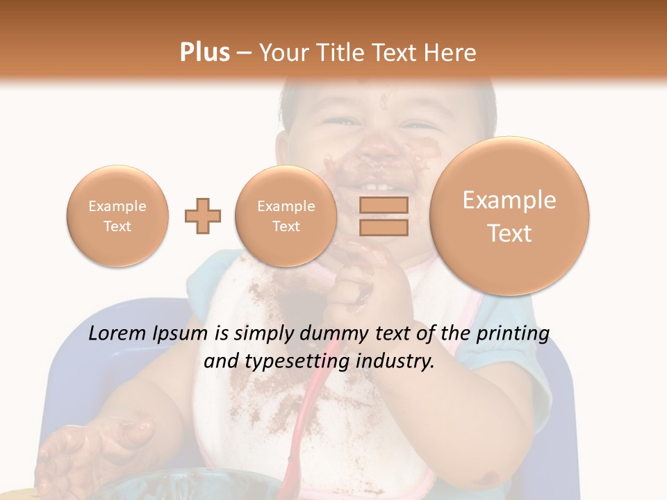 Eat Girl Dirty PowerPoint Template