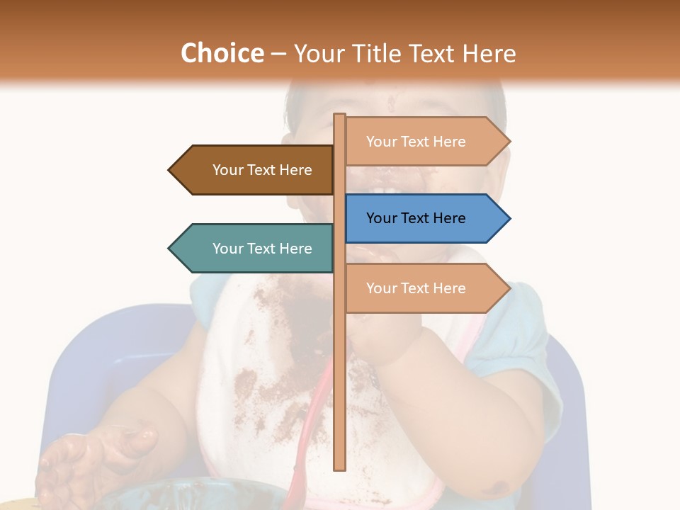 Eat Girl Dirty PowerPoint Template