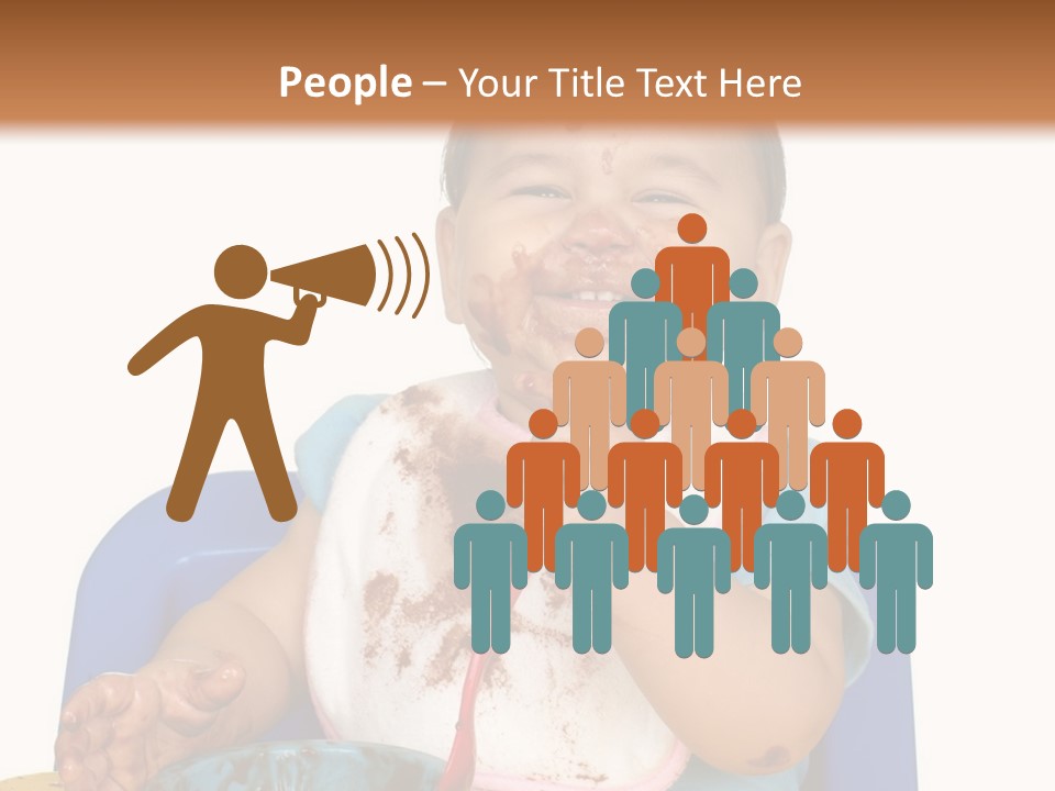 Eat Girl Dirty PowerPoint Template