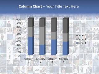 Partners Collage White PowerPoint Template