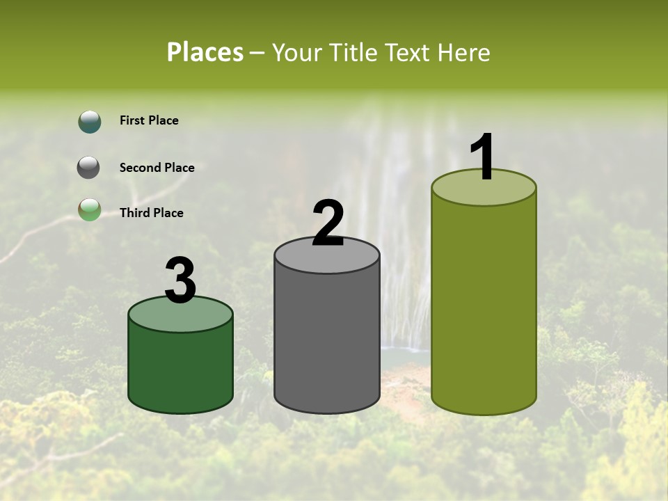 Landscape Rainforest Tropical PowerPoint Template