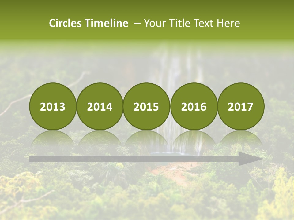 Landscape Rainforest Tropical PowerPoint Template