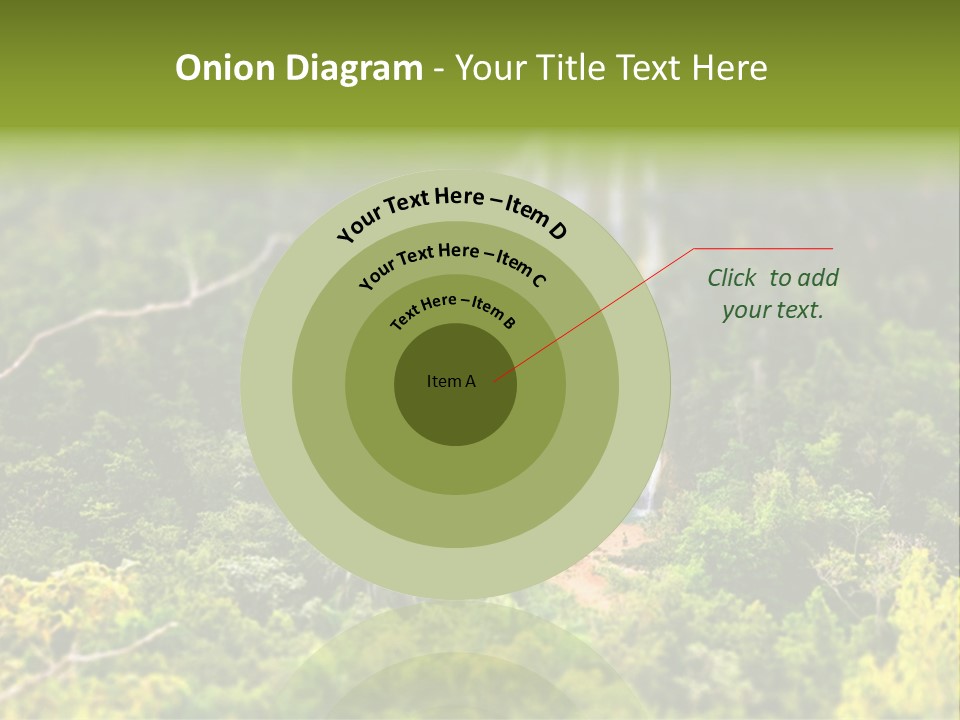 Landscape Rainforest Tropical PowerPoint Template