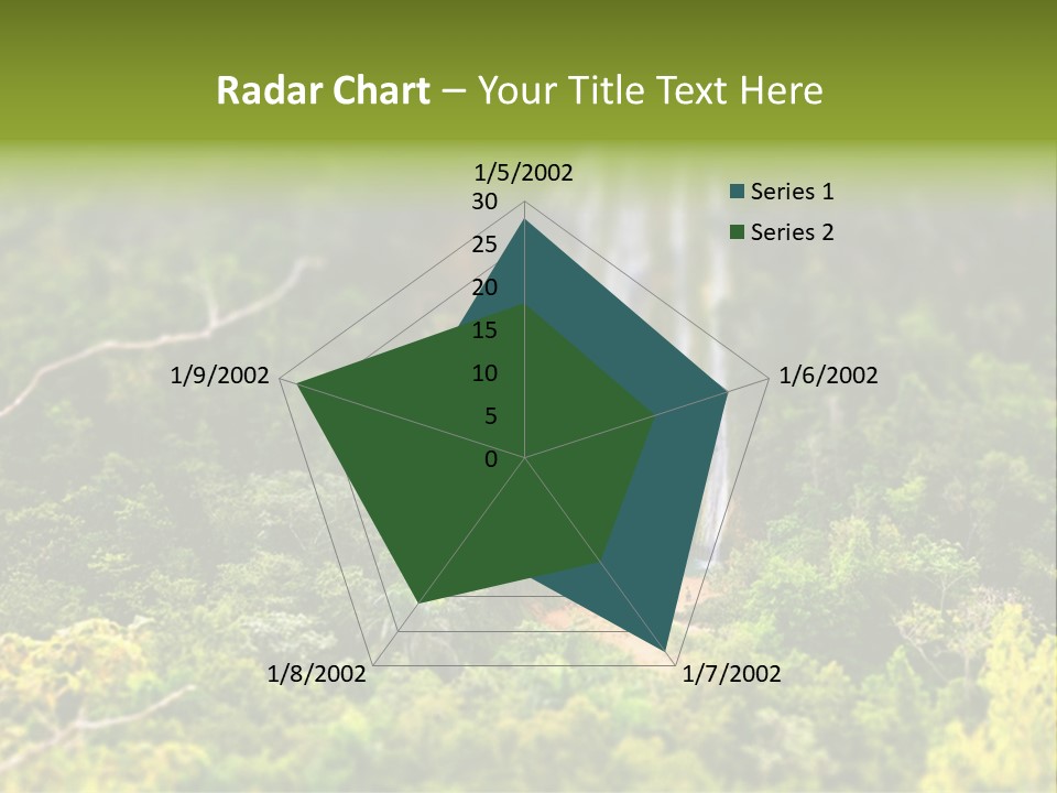 Landscape Rainforest Tropical PowerPoint Template