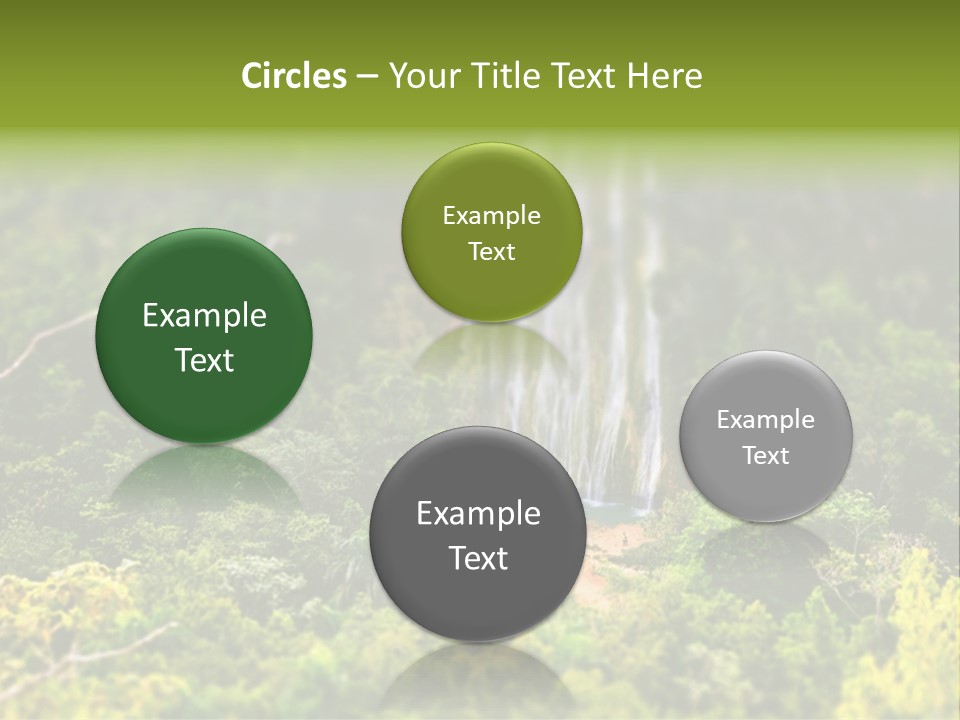 Landscape Rainforest Tropical PowerPoint Template