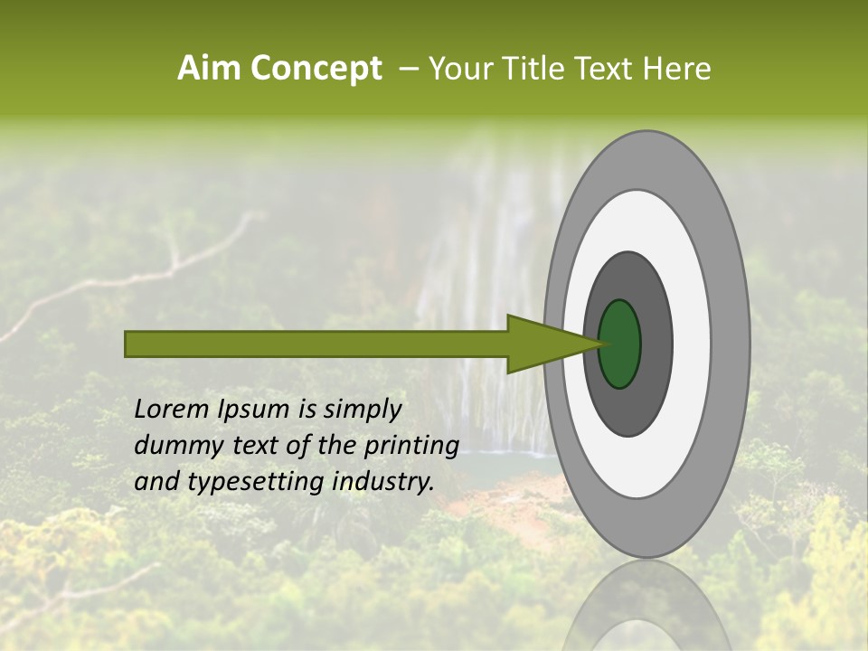 Landscape Rainforest Tropical PowerPoint Template