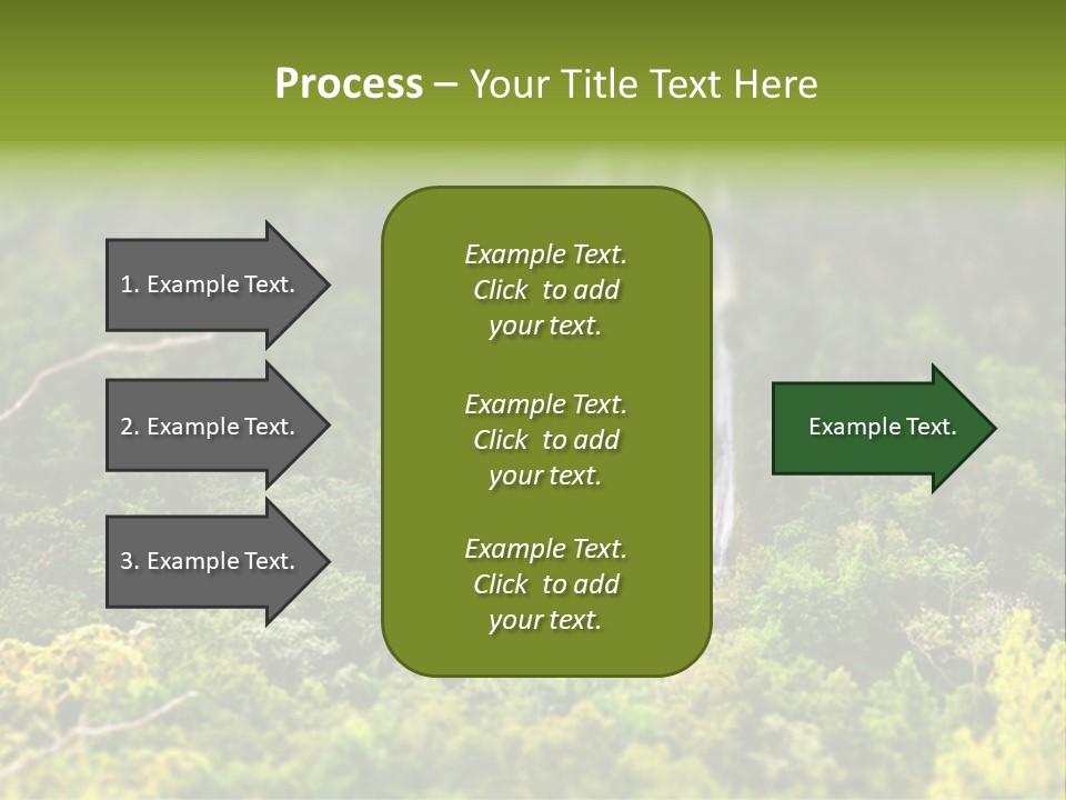 Landscape Rainforest Tropical PowerPoint Template