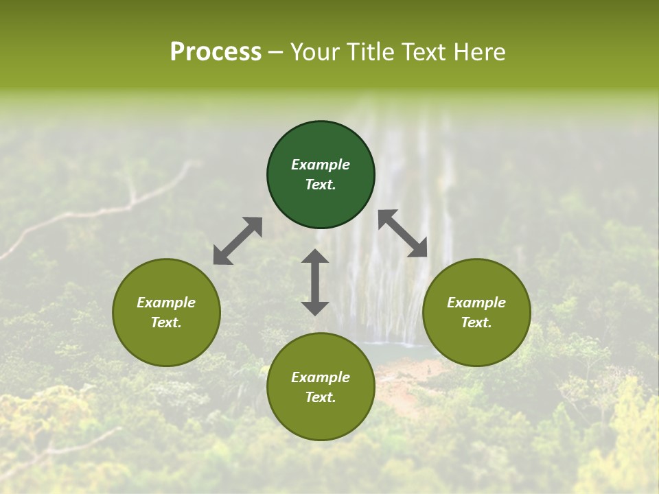 Landscape Rainforest Tropical PowerPoint Template