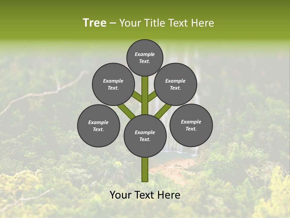 Landscape Rainforest Tropical PowerPoint Template