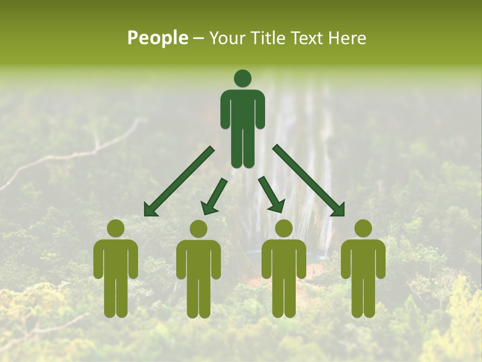 Landscape Rainforest Tropical PowerPoint Template