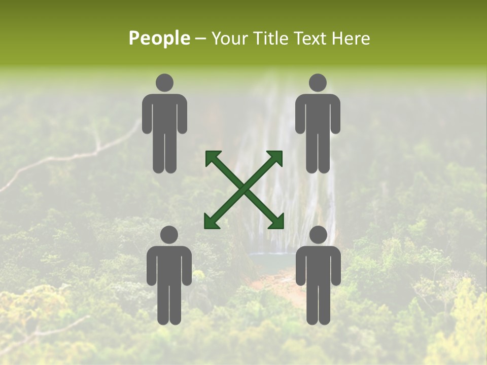 Landscape Rainforest Tropical PowerPoint Template