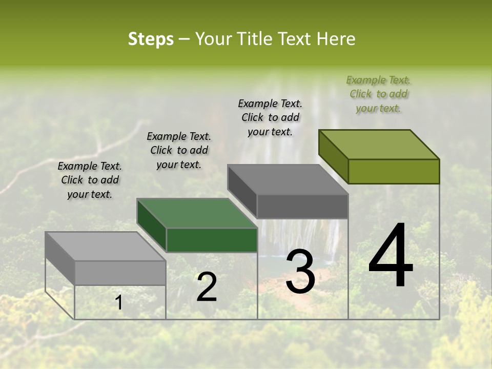 Landscape Rainforest Tropical PowerPoint Template