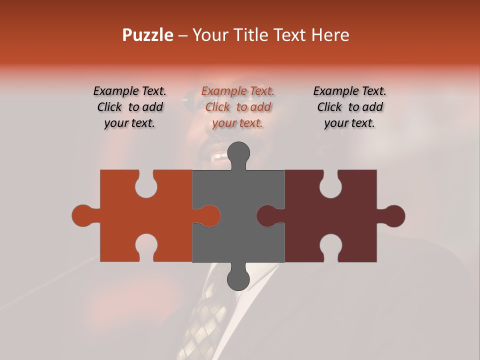 Conference Gesture Speak PowerPoint Template