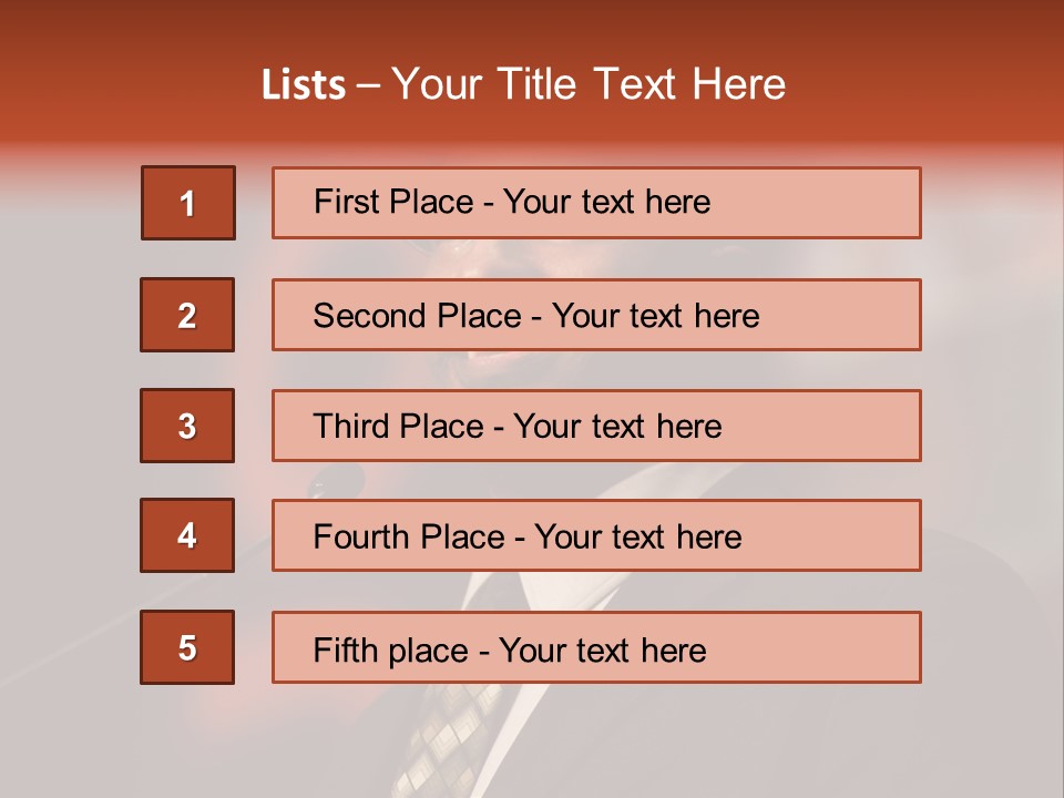 Conference Gesture Speak PowerPoint Template