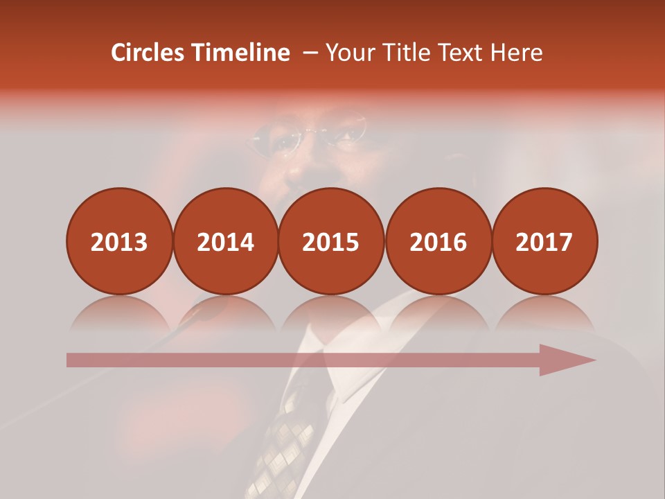 Conference Gesture Speak PowerPoint Template