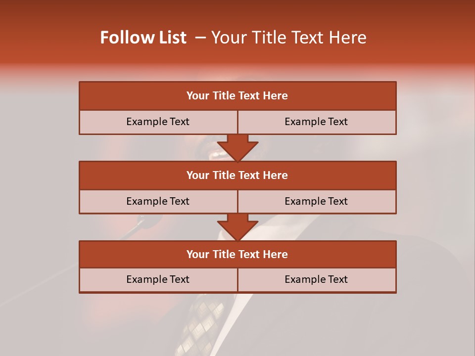 Conference Gesture Speak PowerPoint Template