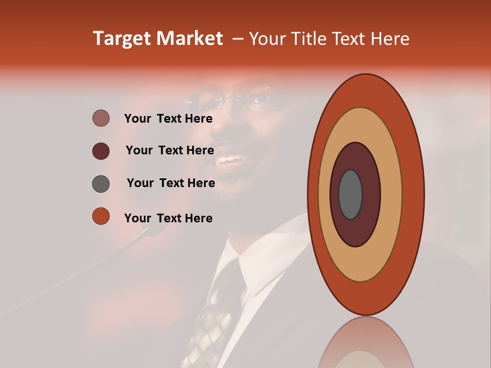 Conference Gesture Speak PowerPoint Template