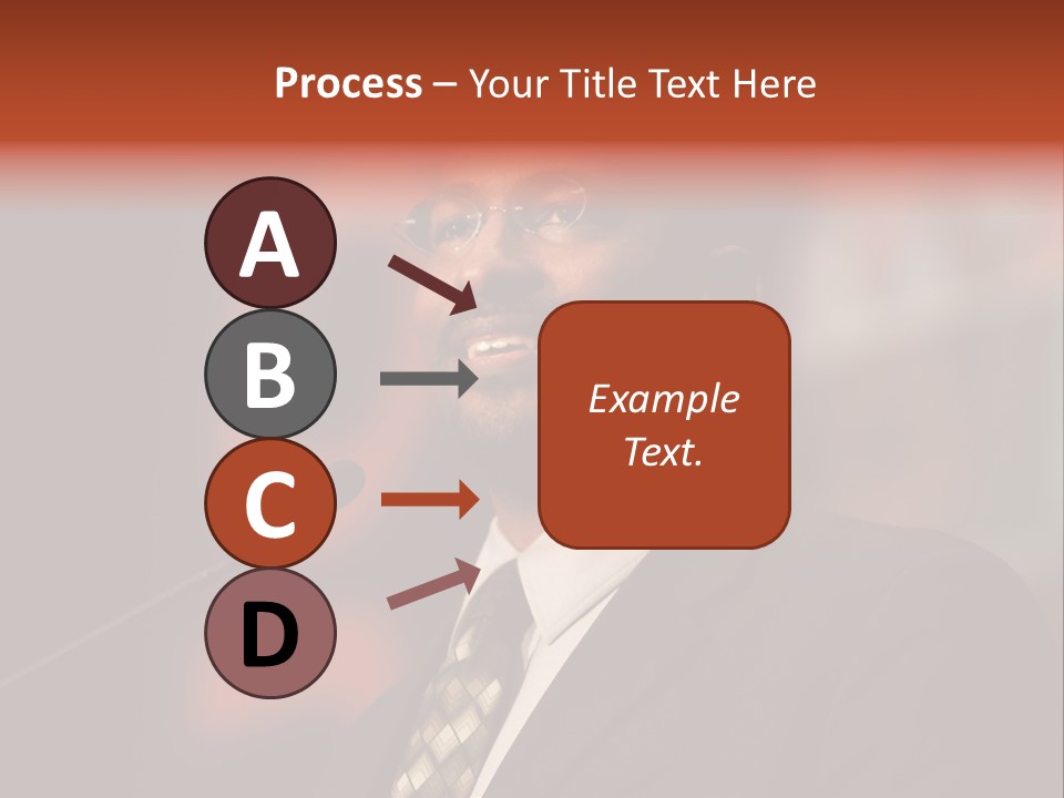 Conference Gesture Speak PowerPoint Template
