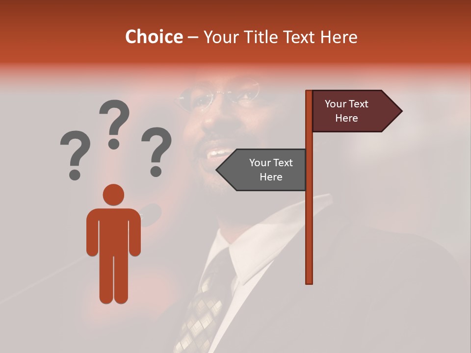 Conference Gesture Speak PowerPoint Template