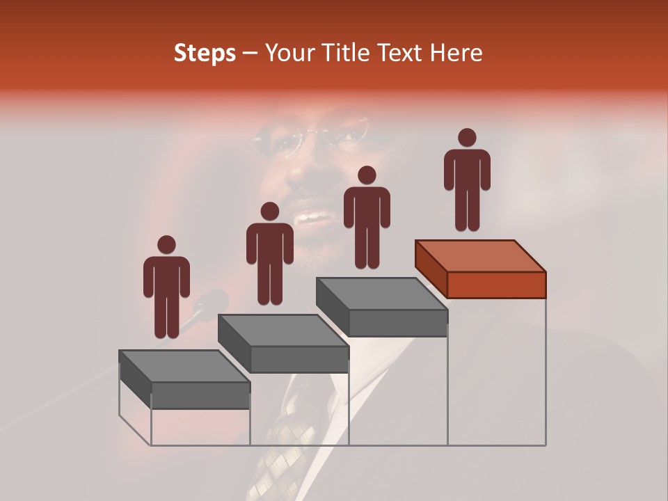 Conference Gesture Speak PowerPoint Template