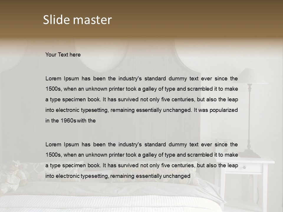 Mansion Urban Design PowerPoint Template