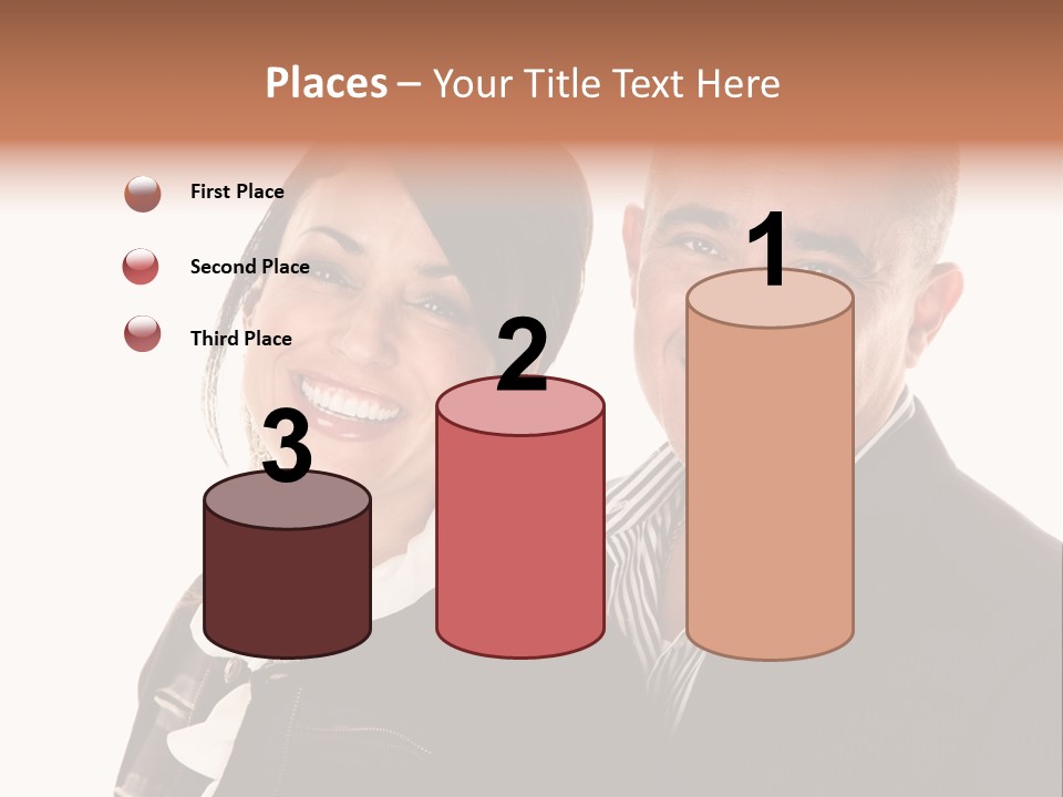 Husband Relationship Pair PowerPoint Template