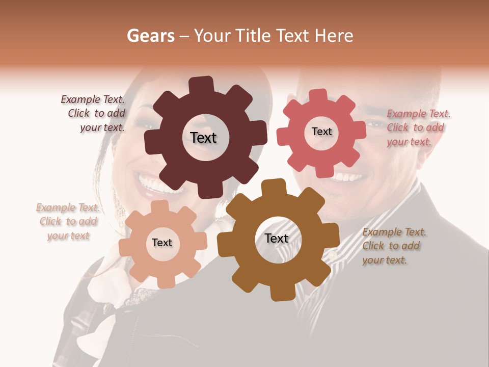 Husband Relationship Pair PowerPoint Template