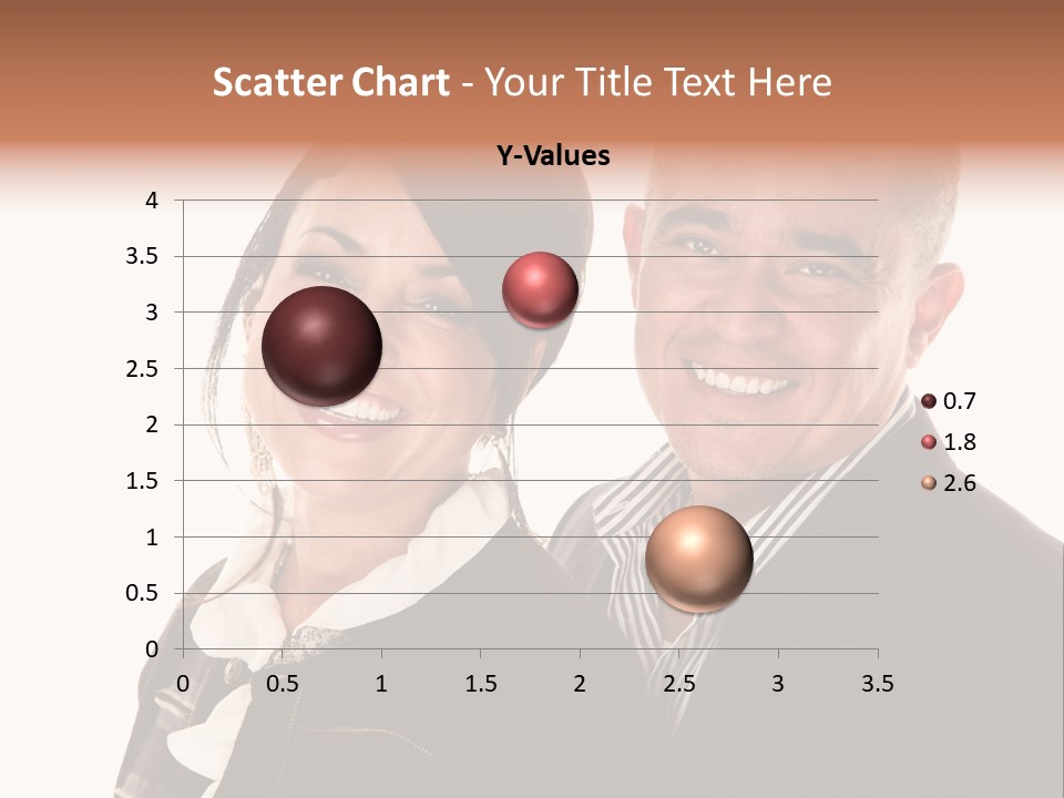 Husband Relationship Pair PowerPoint Template