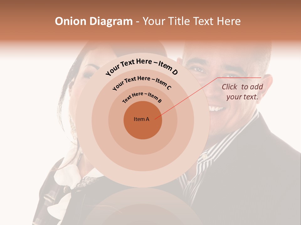 Husband Relationship Pair PowerPoint Template