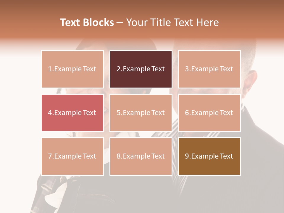 Husband Relationship Pair PowerPoint Template