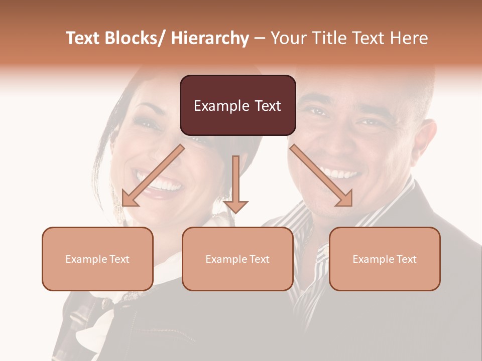 Husband Relationship Pair PowerPoint Template