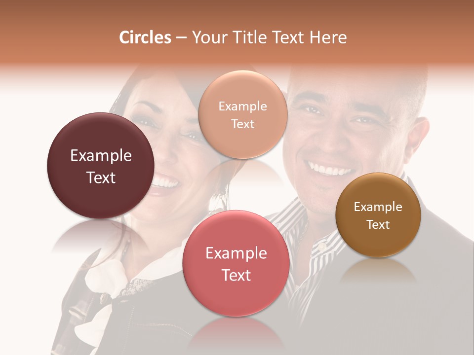 Husband Relationship Pair PowerPoint Template