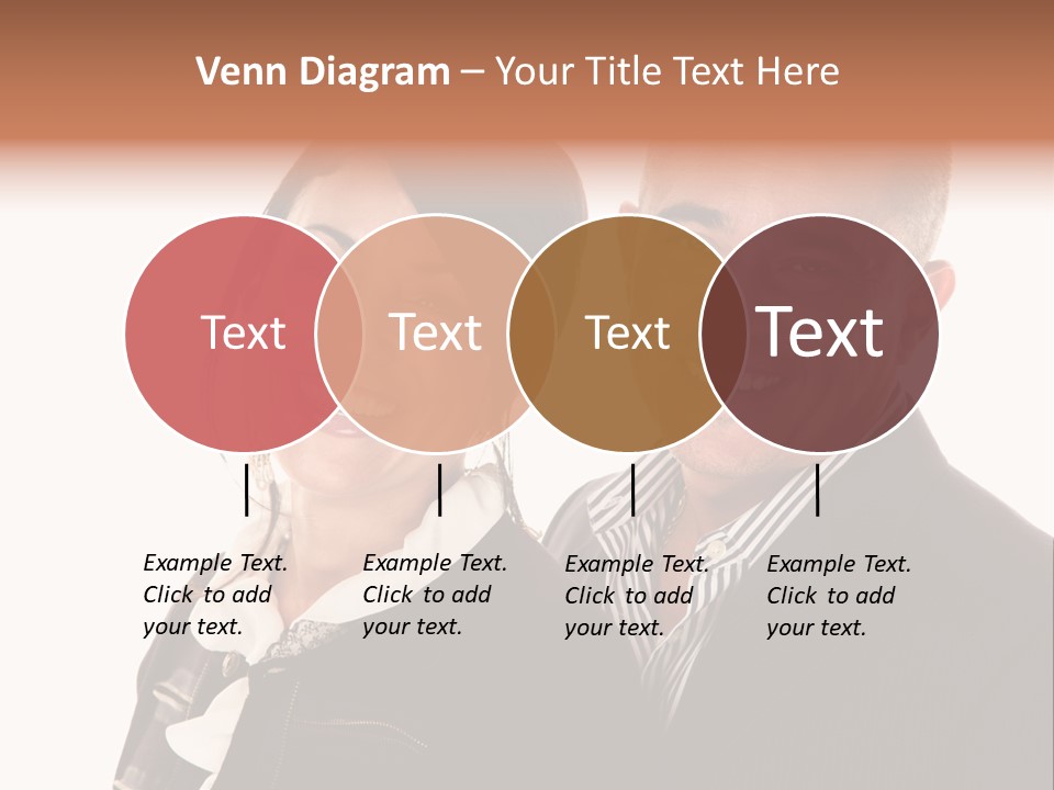 Husband Relationship Pair PowerPoint Template